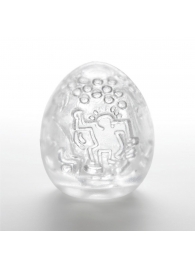 Мастурбатор-яйцо Keith Haring EGG DANCE - Tenga - в Южно-Сахалинске купить с доставкой