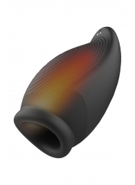 Мастурбатор с вибрацией и функцией нагрева Squeezable Stroker - Dream Toys - в Южно-Сахалинске купить с доставкой