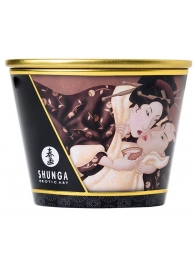 Массажная свеча Intoxicatin Chocolate с ароматом шоколада - 170 мл. - Shunga - купить с доставкой в Южно-Сахалинске
