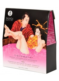 Соль для ванны Lovebath Dragon Fruit, превращающая воду в гель - 650 гр. - Shunga - купить с доставкой в Южно-Сахалинске