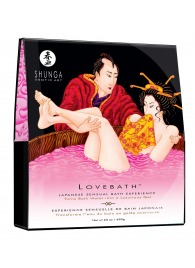 Соль для ванны Lovebath Dragon Fruit, превращающая воду в гель - 650 гр. - Shunga - купить с доставкой в Южно-Сахалинске
