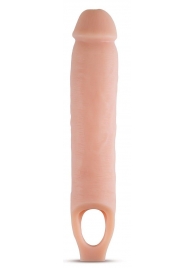 Телесная насадка на пенис 11.5 Inch Cock Sheath Penis Extender - 29,2 см. - Blush Novelties - в Южно-Сахалинске купить с доставкой