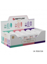 Набор из 18 мастурбаторов Take me for Fun - Baile - в Южно-Сахалинске купить с доставкой