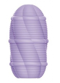 Сиреневый мастурбатор-яйцо Smooth Stripes - Baile - в Южно-Сахалинске купить с доставкой