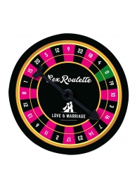 Настольная игра-рулетка Sex Roulette Love   Marriage - Tease&Please - купить с доставкой в Южно-Сахалинске