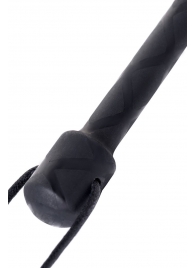 Чёрный стек с фигуркой леопарда на наконечнике - 21 см. - ToyFa - купить с доставкой в Южно-Сахалинске