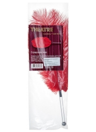 Красное страусовое пёрышко - ToyFa - купить с доставкой в Южно-Сахалинске