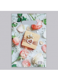 Полиэтиленовый пакет  Подарочек  с вырубной усиленной ручкой - 20 х 30 см. - Сима-Ленд - купить с доставкой в Южно-Сахалинске