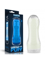 Светящийся в темноте мастурбатор Lumino Play Masturbator Pocketed - Lovetoy - в Южно-Сахалинске купить с доставкой