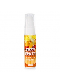 Интимный гель на водной основе Tutti-Frutti  Ванильный пудинг  - 30 гр. - Биоритм - купить с доставкой в Южно-Сахалинске