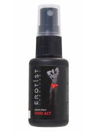 Возбуждающий крем-спрей для мужчин Erotist Vivid Act - 30 мл. - Erotist Lubricants - купить с доставкой в Южно-Сахалинске