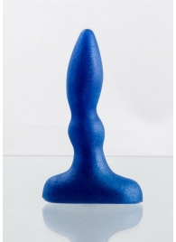 Синий анальный стимулятор Beginners p-spot massager - 11 см. - Lola Games - в Южно-Сахалинске купить с доставкой