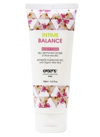 Интимный очищающий гель Intime Balance - 100 мл. - Exsens - купить с доставкой в Южно-Сахалинске