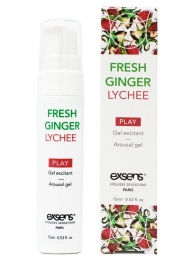 Возбуждающий гель Fresh Ginger Lychee Arousal Gel - 15 мл. - Exsens - купить с доставкой в Южно-Сахалинске