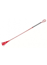 Красный латексный стек с лентами - 62 см. - Sitabella - купить с доставкой в Южно-Сахалинске