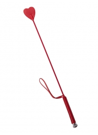 Стек с красным наконечником-сердечком - 70 см. - Sitabella - купить с доставкой в Южно-Сахалинске