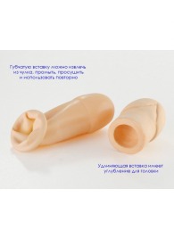 Латексный удлинитель пениса - Sitabella - в Южно-Сахалинске купить с доставкой