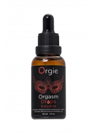 Интимный гель для клитора ORGIE Orgasm Drops Kissable - 30 мл. - ORGIE - купить с доставкой в Южно-Сахалинске