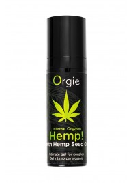 Возбуждающий интимный гель для пар ORGIE Hemp Intense Orgasm - 15 мл. - ORGIE - купить с доставкой в Южно-Сахалинске