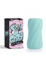 Аквамариновый мастурбатор Stamina Masturbator Pleasure Pocket - Chisa - в Южно-Сахалинске купить с доставкой