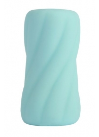 Аквамариновый мастурбатор Stamina Masturbator Pleasure Pocket - Chisa - в Южно-Сахалинске купить с доставкой