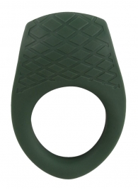 Зеленое эрекционное виброкольцо Luxurious Vibro Cock Ring - Orion - в Южно-Сахалинске купить с доставкой