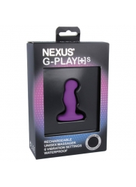 Фиолетовая вибровтулка Nexus G-Play+ S - Nexus Range - в Южно-Сахалинске купить с доставкой