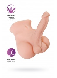 Мастурбатор с фаллосом Manuel - ToyFa - в Южно-Сахалинске купить с доставкой