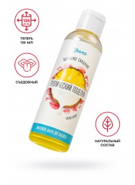 Съедобное массажное масло «Тропический поцелуй» со вкусом ананаса и кокоса - 125 мл. - ToyFa - купить с доставкой в Южно-Сахалинске