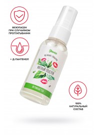 Съедобная гель-смазка Yovee «Мятный поцелуй» с Д-пантенолом и вкусом мяты - 50 мл. - ToyFa - купить с доставкой в Южно-Сахалинске