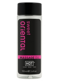 Массажное масло для тела Oriental Sweet - 100 мл. - HOT - купить с доставкой в Южно-Сахалинске