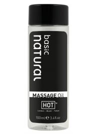Массажное масло для тела Natural Basic - 100 мл. - HOT - купить с доставкой в Южно-Сахалинске