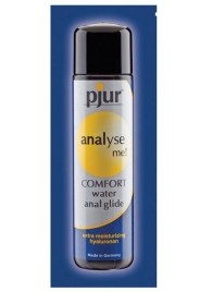 Анальный лубрикант pjur ANALYSE ME Comfort Water Anal Glide - 2 мл. - Pjur - купить с доставкой в Южно-Сахалинске