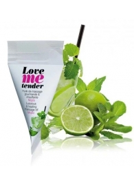 Съедобное согревающее массажное масло Love Me Tender Mojito с ароматом мохито - 10 мл. - Love to Love - купить с доставкой в Южно-Сахалинске