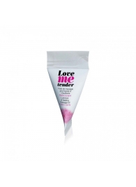 Съедобное согревающее массажное масло Love Me Tender Cotton Candy с ароматом сладкой ваты - 10 мл. - Love to Love - купить с доставкой в Южно-Сахалинске
