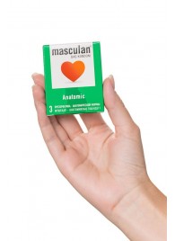 Презервативы анатомической формы Masculan Anatomic - 3 шт. - Masculan - купить с доставкой в Южно-Сахалинске