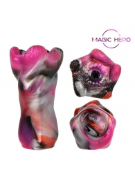 Разноцветный фантазийный мастурбатор - Bior toys - в Южно-Сахалинске купить с доставкой