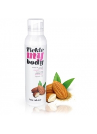 Массажная хрустящая пенка Tickle My Body Sweet Almonds с ароматом миндаля - 150 мл. - Love to Love - купить с доставкой в Южно-Сахалинске