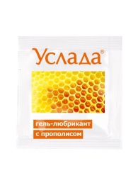 Гель-лубрикант «Услада с прополисом» - 3 гр. - Биоритм - купить с доставкой в Южно-Сахалинске
