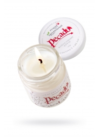 Массажная свеча Сoconut Cream - 35 мл. - Pecado - купить с доставкой в Южно-Сахалинске
