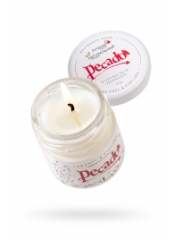 Массажная свеча Caramel   Popcorn - 35 мл. - Pecado - купить с доставкой в Южно-Сахалинске