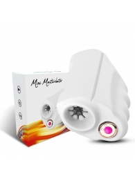 Белый вибромастурбатор Mini Masturbator - Silicone Toys - в Южно-Сахалинске купить с доставкой