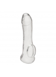 Прозрачная насадка на пенис Transparent Penis Enhancing Sleeve Extension - 15,9 см. - BlueLine - в Южно-Сахалинске купить с доставкой