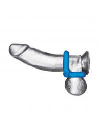 Комплект из 2 эрекционных колец-восьмерок 2-Pack Duo Cock And Ball Stamina Enhancement Ring - BlueLine - в Южно-Сахалинске купить с доставкой