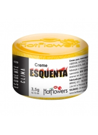 Возбуждающий крем Esquenta с разогревающим эффектом - 3,5 гр. - HotFlowers - купить с доставкой в Южно-Сахалинске