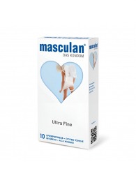 Ультратонкие презервативы Masculan Ultra Fine с обильной смазкой - 10 шт. - Masculan - купить с доставкой в Южно-Сахалинске