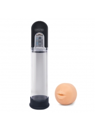 Автоматическая вакуумная помпа-мастурбатор Blowjob Auto Sucker Penis Enlarger Pump - Lux Fetish - в Южно-Сахалинске купить с доставкой
