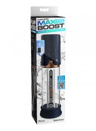Синяя вакуумная помпа Max Boost - Pipedream - в Южно-Сахалинске купить с доставкой