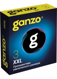 Презервативы увеличенного размера Ganzo XXL - 3 шт. - Ganzo - купить с доставкой в Южно-Сахалинске