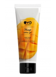 Лубрикант на водной основе OYO Aroma Gel Mango с ароматом манго - 75 мл. - OYO - купить с доставкой в Южно-Сахалинске